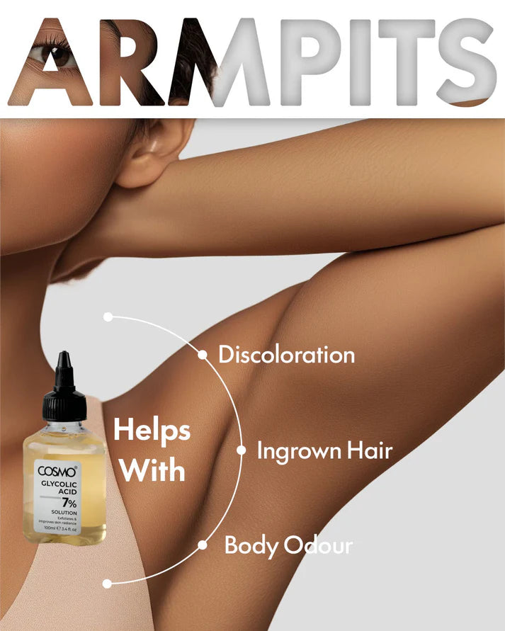 Cosmo Glycolic Acid 7% Solution - 100ml | كوزمو محلول تقشير بجليكوليك اسيد 7% - 100مل