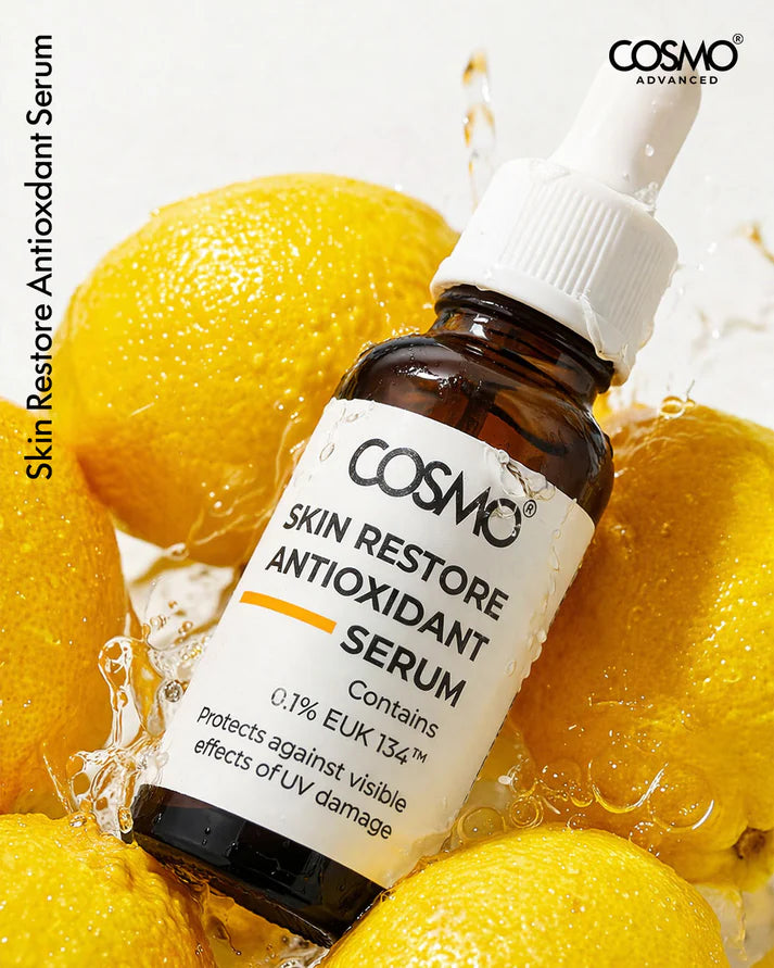 COSMO SKIN RESTORE ANTIOXIDANT SERUM - 30ml | كوزمو سيروم يساعد على تقليل مظهر الخطوط الرفيعة و التجاعيد - 30 مل