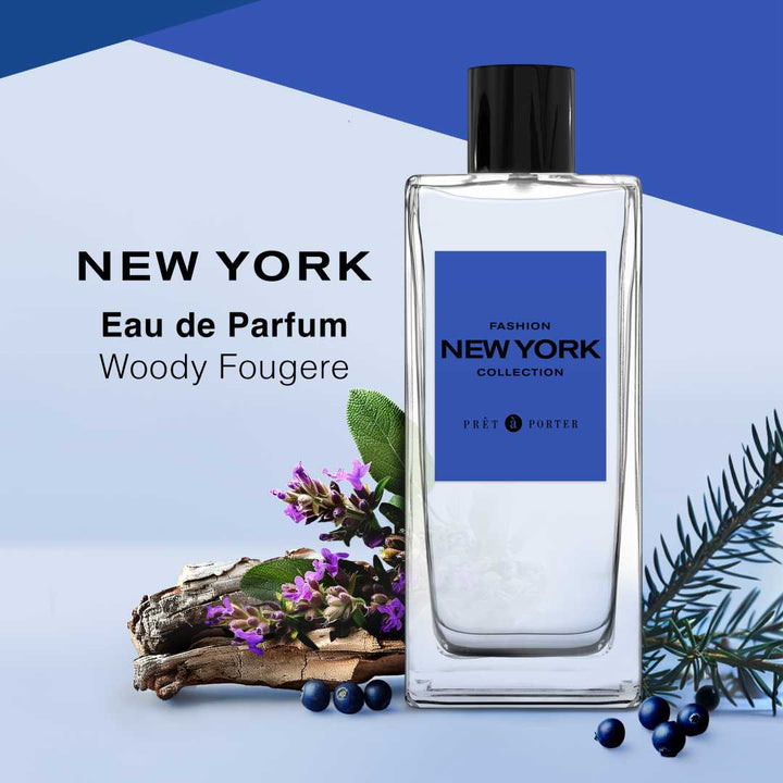 Pret a Porter New York Collection Eau De Parfum - 100ml | بريت ا بورتير عطر للرجال - 100 مل
