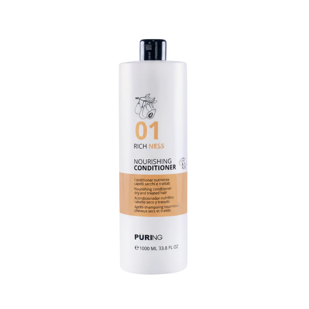 Puring 01 Richness Nourishing Conditioner - 1000ml | بيورنغ بلسم للشعر الجاف والمتطاير - 1000 مل