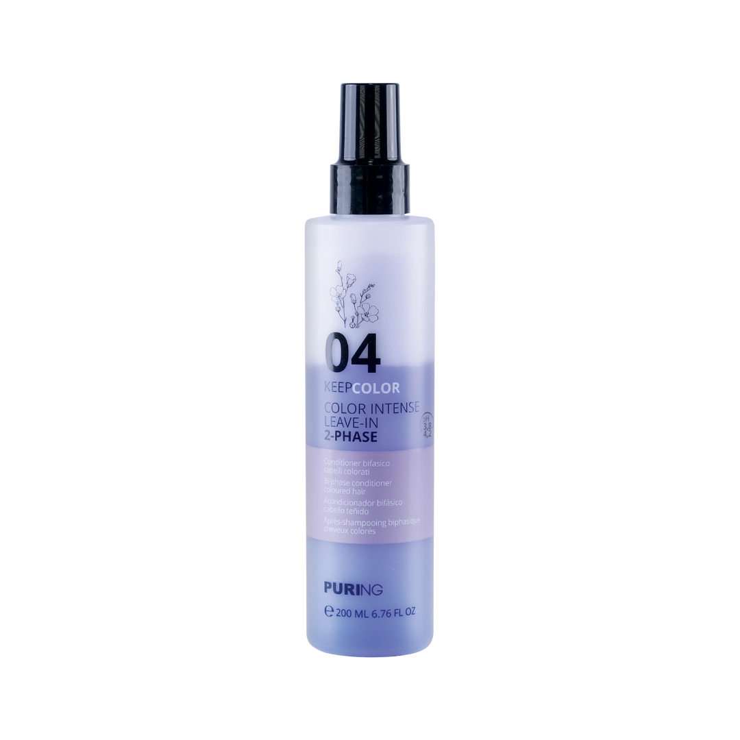 Puring 04 Keep Color Leave In 2 Phase - 200ml | بيورنغ ليف ان ثنائي الطور - 200 مل