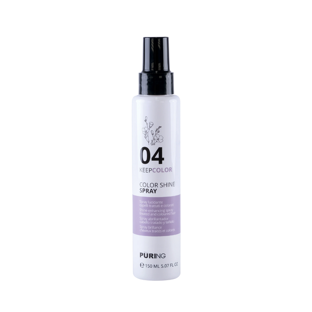 Puring 04 Keepcolor Color Shine Spray - 150ml | بيورنغ بخاخ للمعان الشعر المعالج والمصبوغ - 150 مل