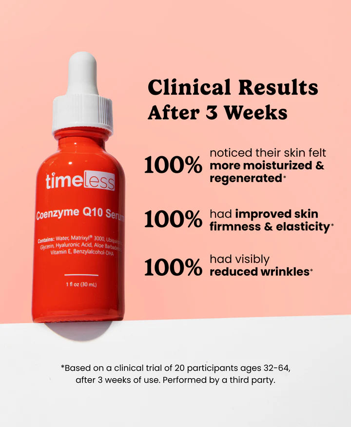 timeless Coenzyme Q10 Serum - 30ml | تايم ليس سيروم مقاوم للتجاعيد - 30 مل