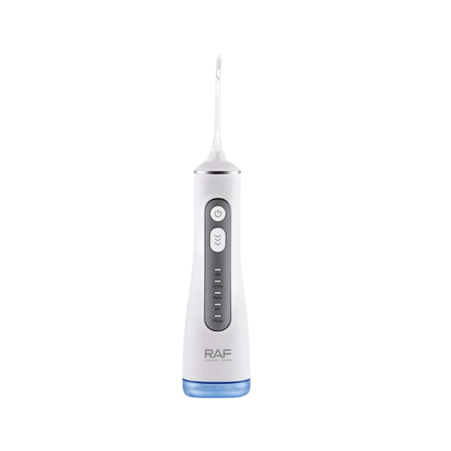 RA Smart Water Flosser 1500mAh rechargeable oral irrigator with water tank and nozzle design