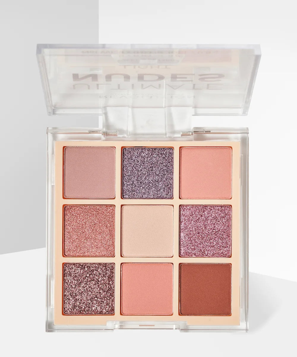 Revolution Makeup Revolution Ultimate Nudes Shadow Palette Light - 0.9g | ريفلوشن باليت اي شادو نيود لايت - 0.9 غ