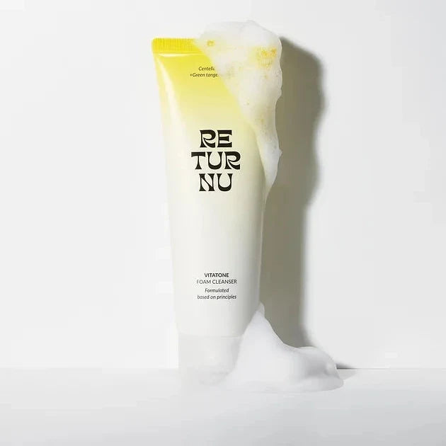RETURNU Vitatone Foam Cleanser - 120ml | ريترن يو غسول رغوي للوجه - 120 مل