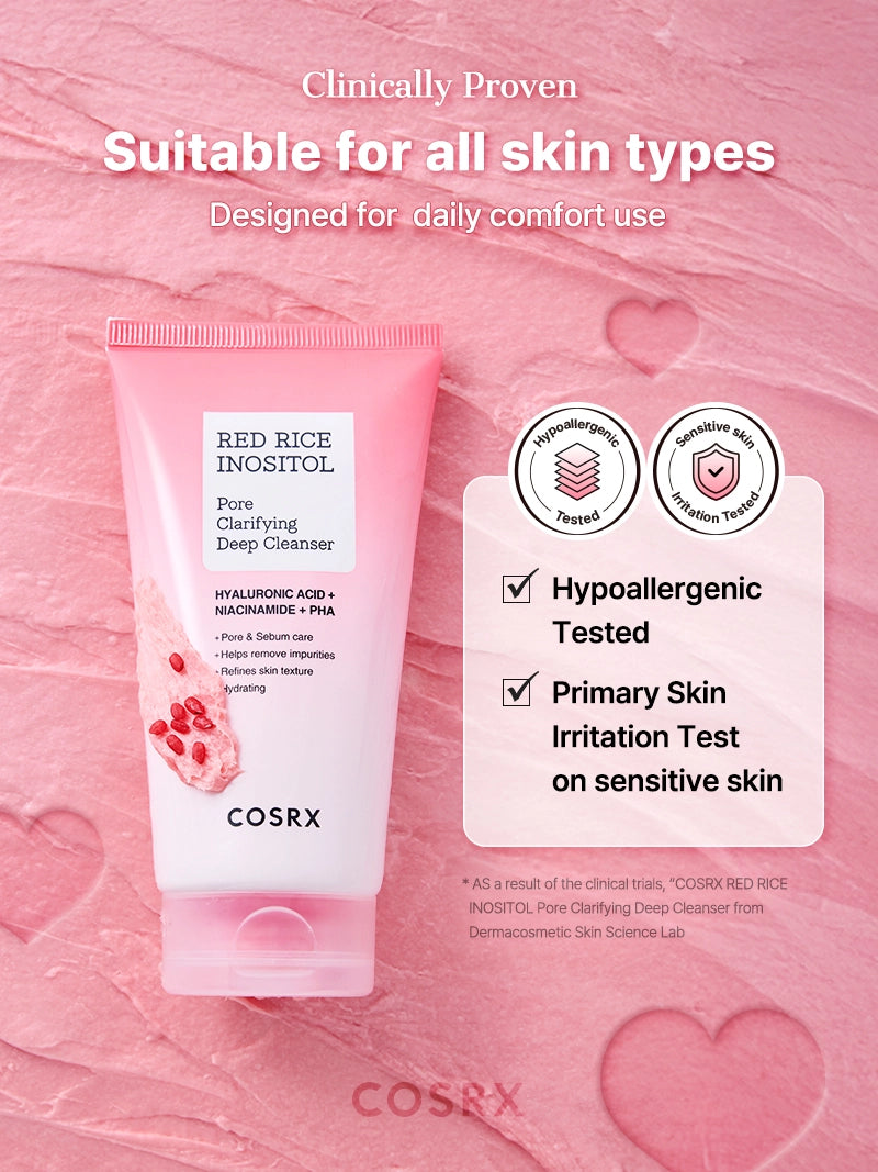 COSRX - Red Rice Inositol Pore Clarifying Deep Cleanser - 150ml | كوس ار اكس غسول عميق لتوضيح المسام بالأرز الأحمر - 150مل #2