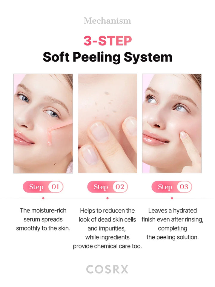 COSRX RED RICE INOSITOL Exfoliating Care Pore Peel Serum - 80ml |كوزركس سيروم تقشير المسام بالعناية بحبوب الأرز الأحمر والإينوزيتول - 80 مل