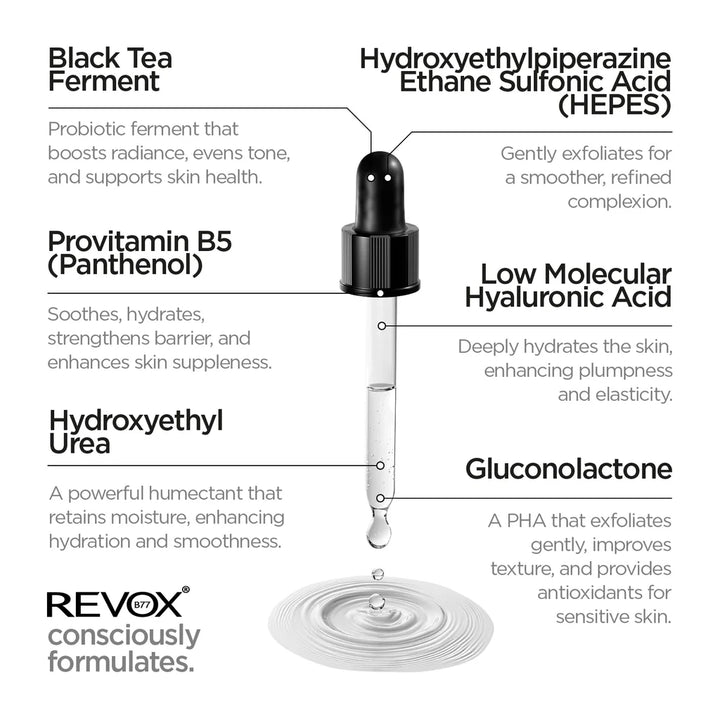 REVOX Biotic Resurfacing Activator Serum - 30ml | ريفوكس سيروم تجديد البشرة - 30 مل