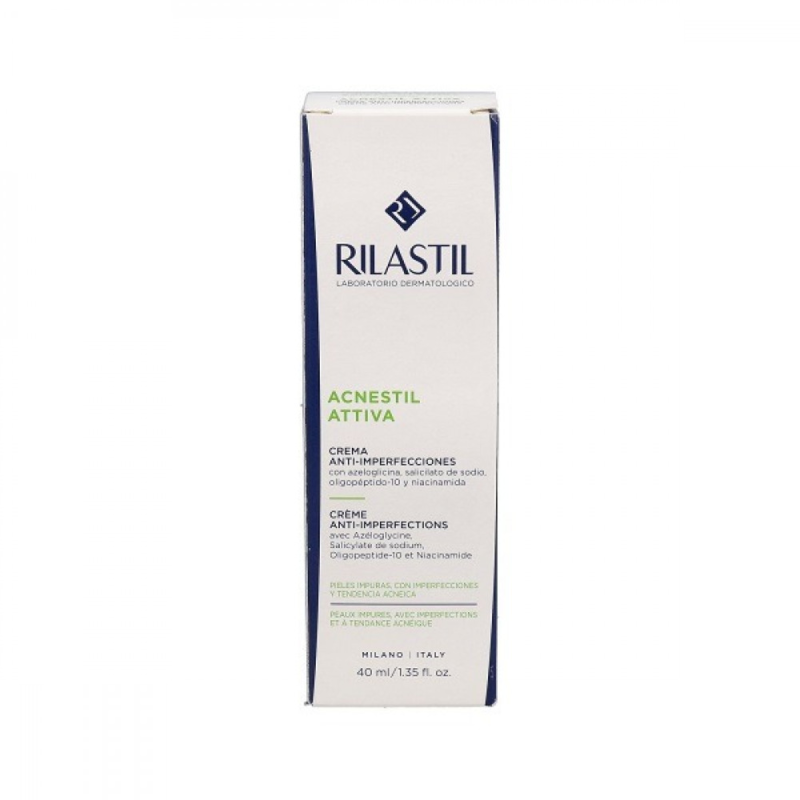 Rilastil Acnestil Attiva Anti-Blemish Cream - 40ml | ريلاستيل كريم مضاد للشوائب - 40مل #1