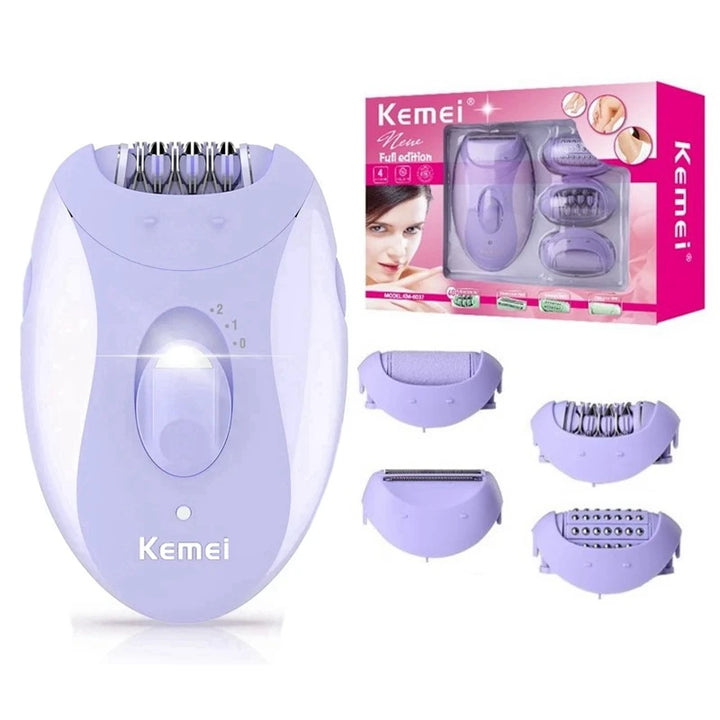 KEMEI Lady Professional Electric Electric Epilator 4 In 1 | كيمي جهاز إزالة الشعر #4