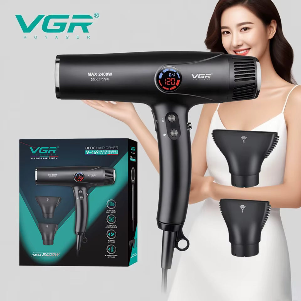 VGR Bldc Hair Dryer Max2400W | في جي ار مجفف شعر 2400 واط