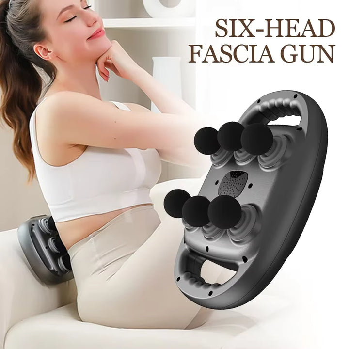 Tools & Cases Six Headed Massage Gun | دي بي برو جهاز مساج