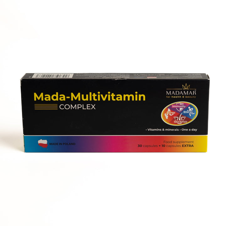 MADAMAR Mada Multivitamin Complex - 30 Capsules | مادامار مركب متعدد الفيتامينات - 30 كبسولة #1