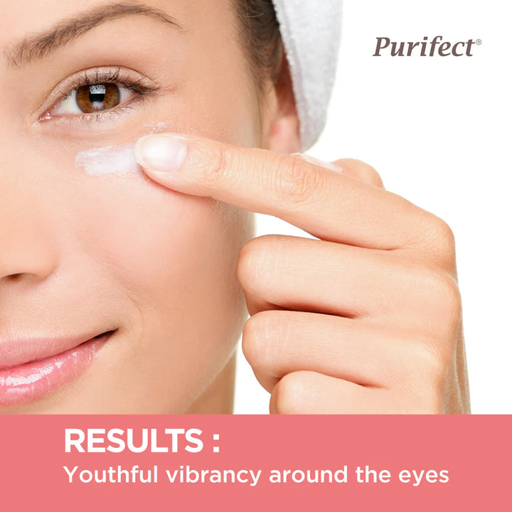 Purifect Anti-Wrinkle Retinol Eye Cream Anti-Ageing Eye Cream - 30ml |بيوريفكت كريم عين بالريتينول مضاد للتجاعيد ومضاد لعلامات التقدم في العمر - 30 مل
