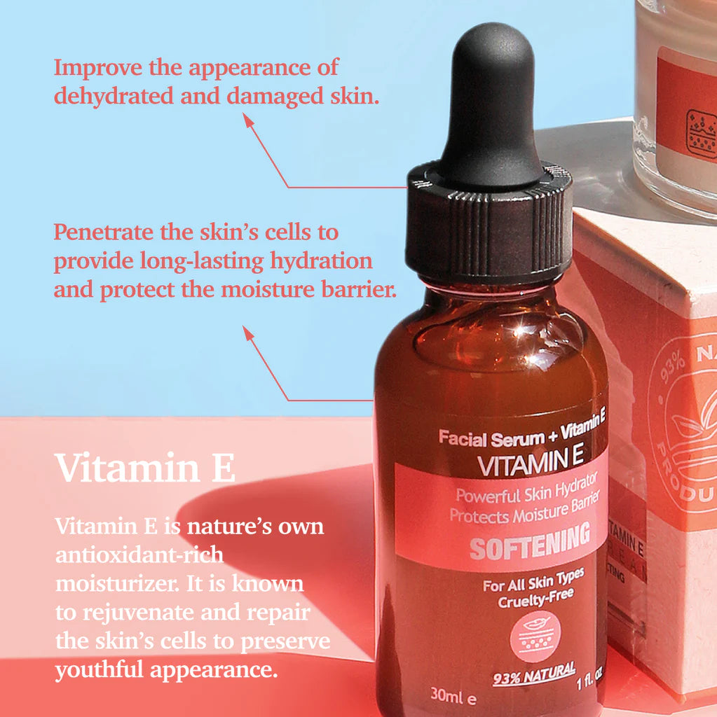 Purifect Softening Vitamin E Facial Serum - 30ml | بيورفيكت سيروم لتنعيم البشرة بفيتامين اي –30مل