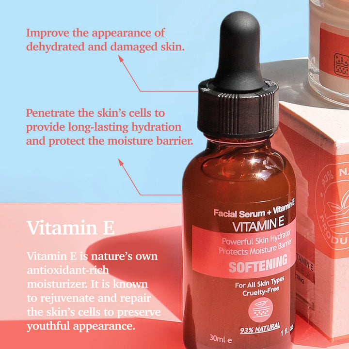 Purifect Softening Vitamin E Facial Serum - 30ml | بيورفيكت سيروم لتنعيم البشرة بفيتامين اي –30مل