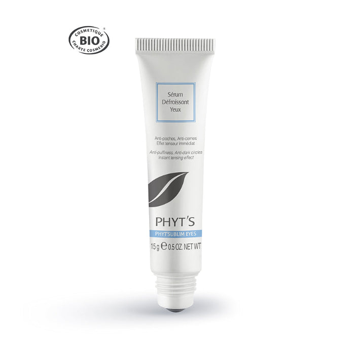 PHYT'S SÉRUM DÉFROISSANT YEUX Organic Naturelle - 15g | فايتس سيروم شد وترطيب العينين عضوي- 15غ