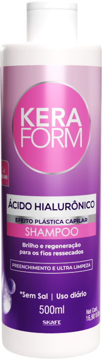 SKAFE Kera Form Shampoo Hyaluronic Acid - 500ml | سكاف شامبو بالهيالورونيك اسيد - 500 مل