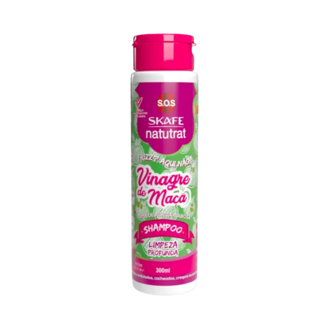 SKAFE Apple Cider Vinegar De Maca Shampoo - 300ml | سكاف شامبو خل تفاح - 300مل