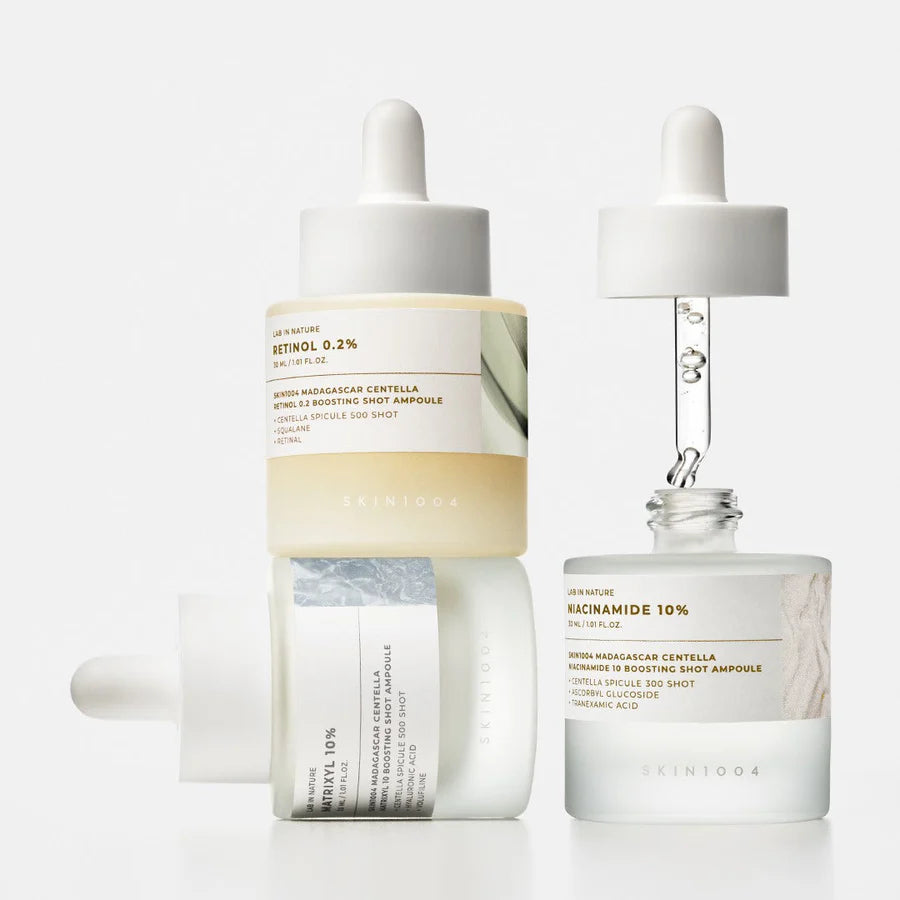 Skin1004 Madagascar Centella Boosting Ampoule Kit | سكين1004 مجموعة سيرومات للوجه