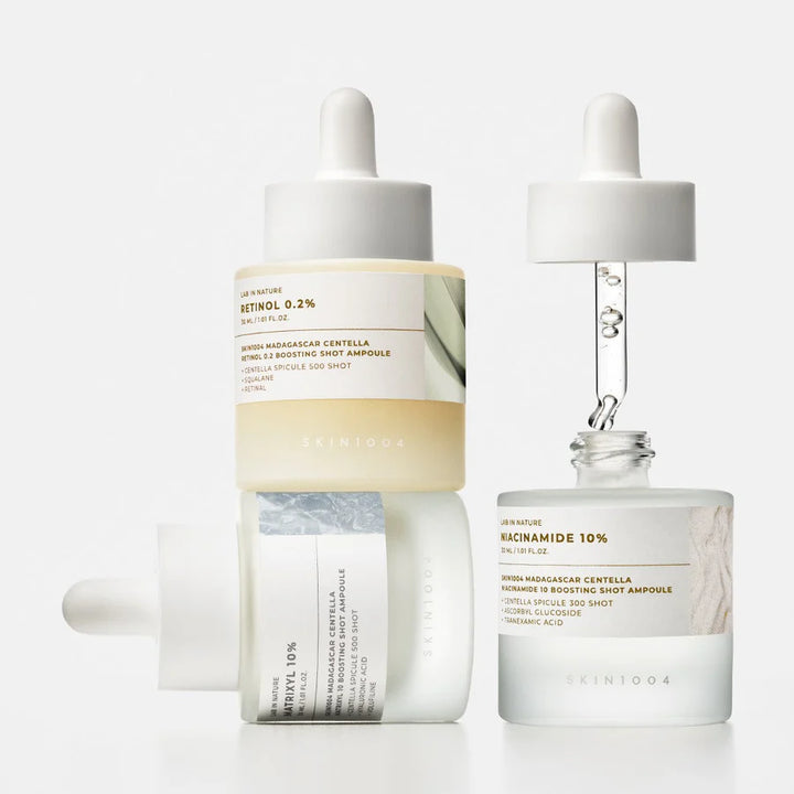 Skin1004 Madagascar Centella Boosting Ampoule Kit | سكين1004 مجموعة سيرومات للوجه