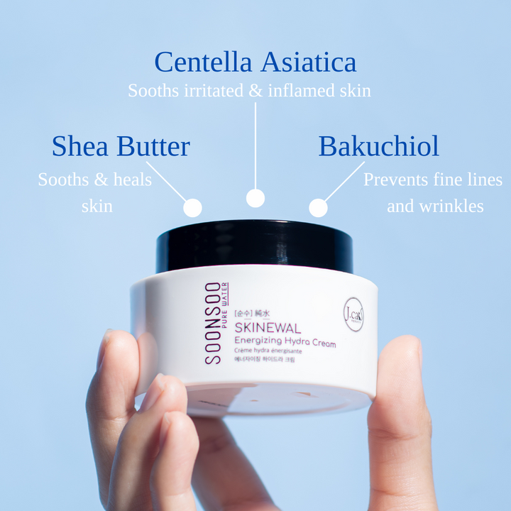 J. Cat Soonsoo Skinewal Energizing Hydra Cream - 50ml | جي كاس كريم هيدرا منشط - 50مل #3
