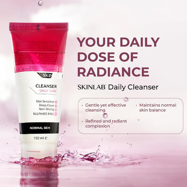 SKINLAB Cleanser Daily Care Normal Skin - 150ml | سكين لاب غسول للوجه يومي للبشرة العادية والمختلطة - 150 مل