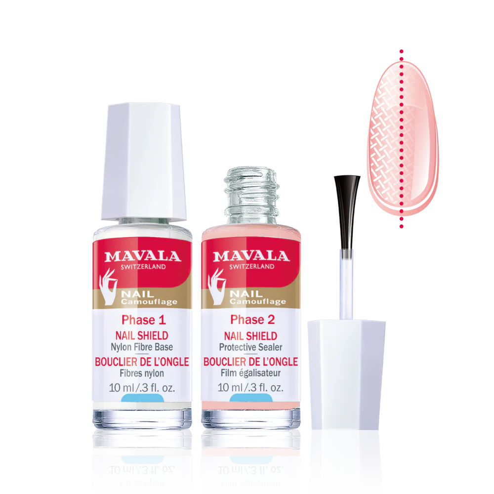 Mavala Nail Shield 2x10ml - 10ml | مافالا لتقوية الأظافر 2 × 10 مل- 10 مل