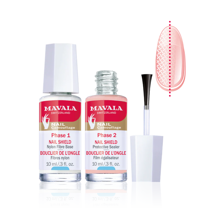 Mavala Nail Shield 2x10ml - 10ml | مافالا لتقوية الأظافر 2 × 10 مل- 10 مل