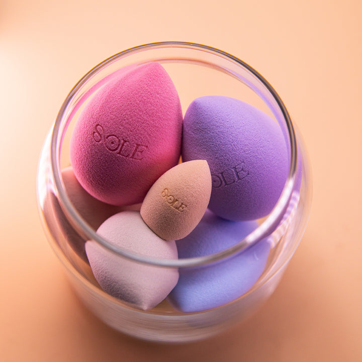SOLE Makeup Sponges - 5 Pcs | سول إسفنجة مكياج - 5 قطع