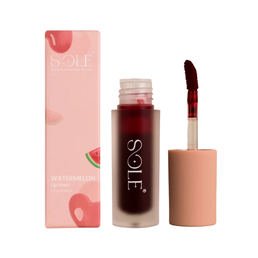 SOLE WATERMELON LIP STAIN - 2.5g | سولي تنت شفاه بنكهة البطيخ - 2.5 غ