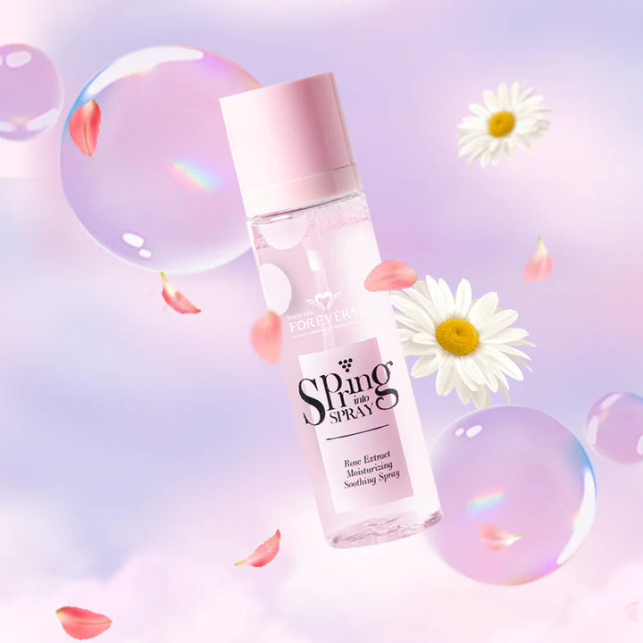 FOR EVER52 SPRING INTO SPRAY - 110ml | سبريج رذاذ مهدئ مرطب خلاصة الورد - 110مل #5