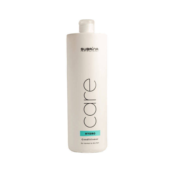 Subrina Professional Care Hydro conditioner for normal to dry hair in tall white bottle packaging
