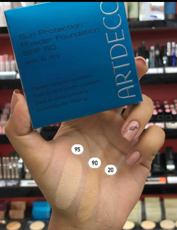 Artdeco Sun Protection Powder Foundation SPF 50 | ارديكو بودرة أساس مع عامل حماية من الشمس 50