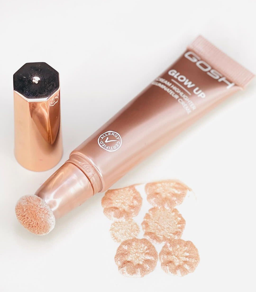 Gosh Glow Up Cream Highlighter 001- Pearl | جوش هايلايتر كريمي  001- بيرل