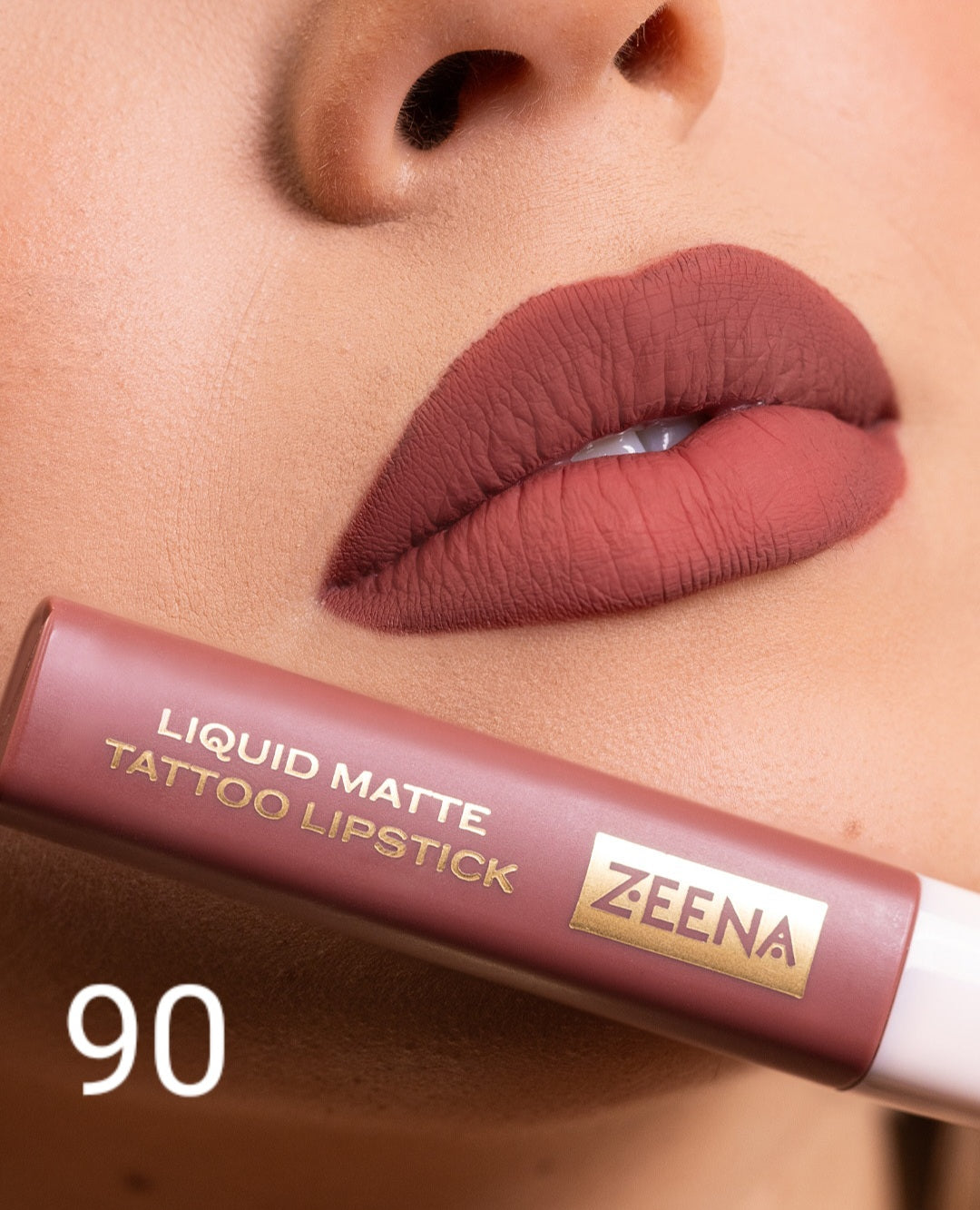 ZEENA Liquid Matte Tattoo Lipstick |  زينا احمر شفاه سائل مات