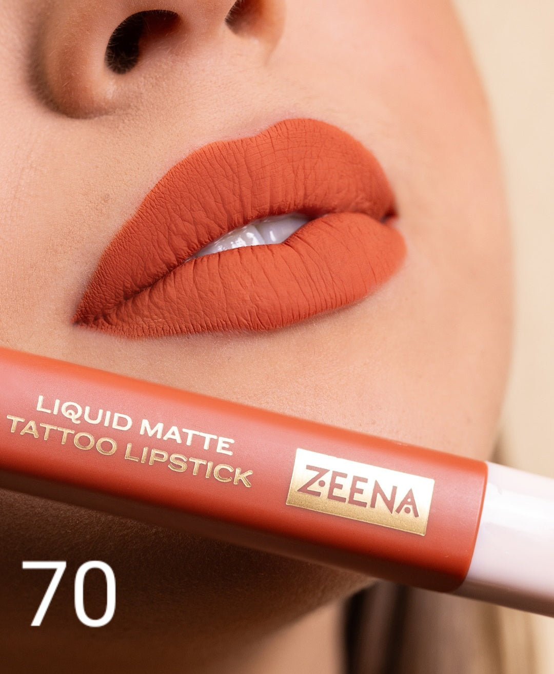 ZEENA Liquid Matte Tattoo Lipstick |  زينا احمر شفاه سائل مات