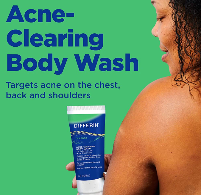 DIFFERIN Acne Clearing Body Wash - 295ml | ديفيرين غسول لعلاج حب الشباب - 295 مل