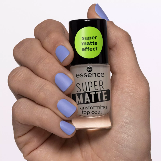 Essence Top Coat Super Matte - 8ml | ايسنس توب كوت بتأثير مطفي - 8 مل