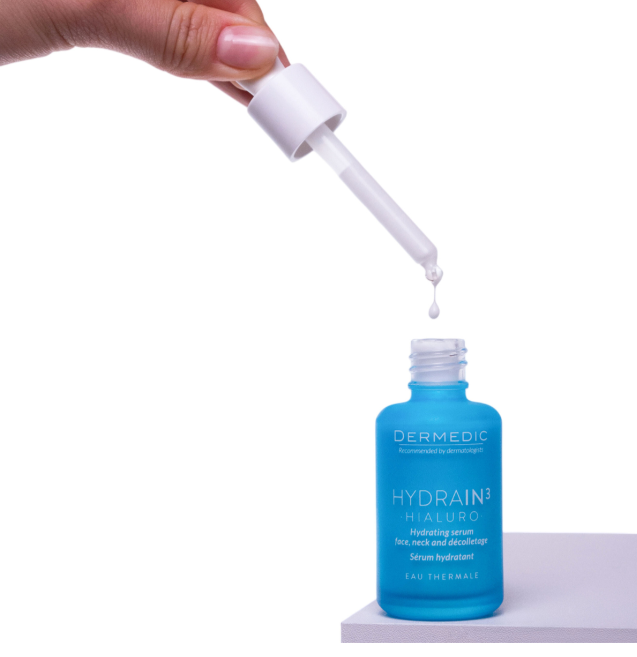 DERMEDIC Hydrating Serum For Face - 30ml | ديرمديك سيروم هيالورنيك اسيد 15% -30 مل