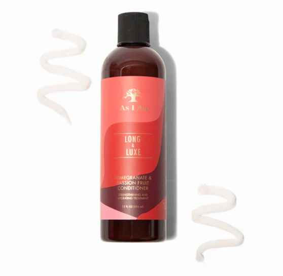 As I Am Long & Luxe Strengthening & Hydrating Treatment Conditioner - 355ml | اس اي ام بلسم معالج ومقوي - 355 مل
