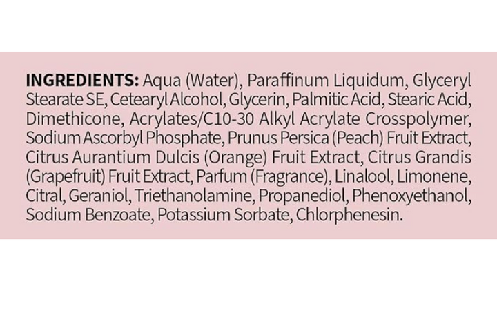 Dicora Urban Fit Vitamin C Citrus & Peach Body Lotion For All Skin Types - 400ml | ديكورا مرطب للجسم بفيتامين سي والحمضيات والخوخ - 400 مل