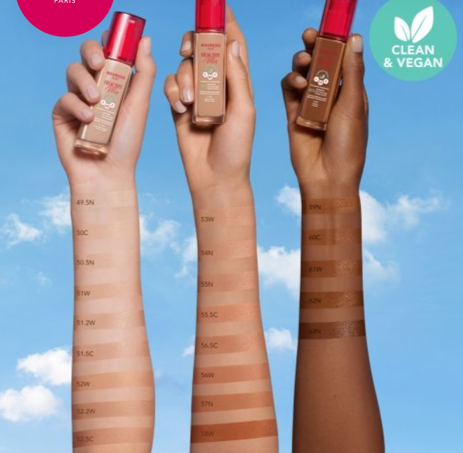 BOURJOIS Healthy mix Foundation - 30ml | بورجوا كريم أساس مرطب - 30 مل
