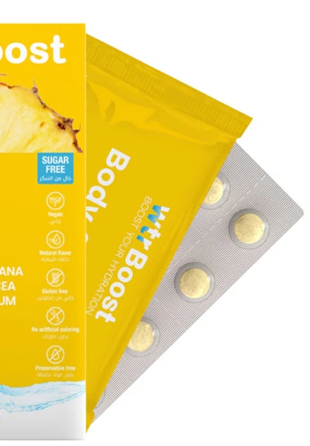 Wtr Boost Body Shape Slimming Hydration - 36 Hydration Tabs | دبليو تي آر بوست لترطيب الجسم ودعم الرشاقة وتنسيق القوام – 36 قرص