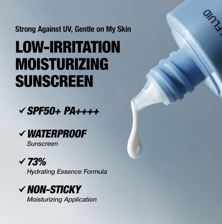 tfit Airy Sun Fluid Spf50+ Pa++++ - 50g | تي فيت واقي شمس فلويد SPF50+ PA++++ - 50 غ