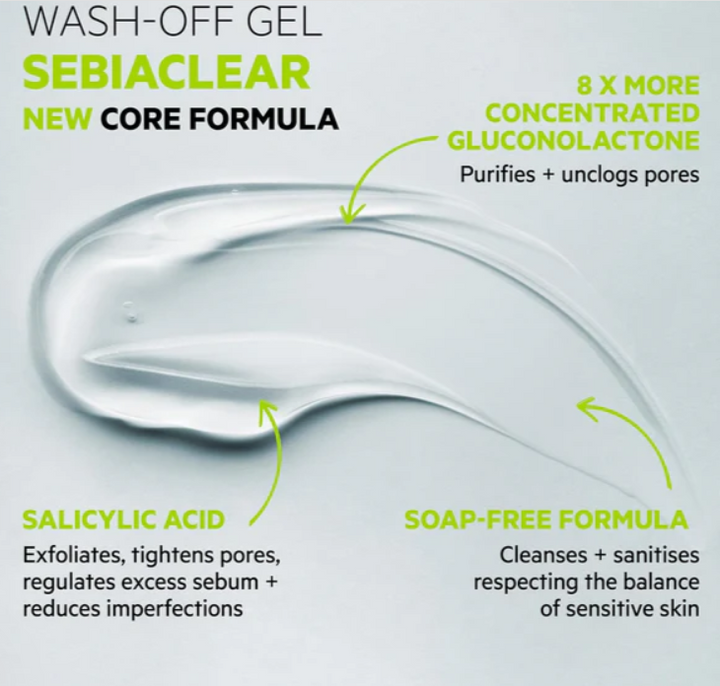 SVR Sebiaclear Gel Moussant - 400ml | اس في ار غسول جل - 400 مل