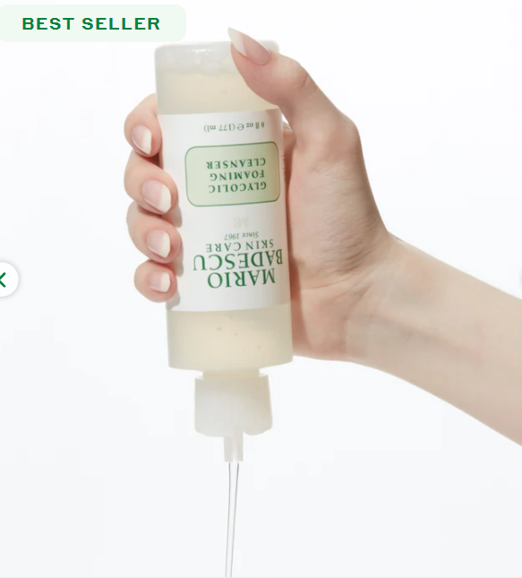 MARIO BADESCU Glycolic Foaming Cleanser - 177ml | ماريو باديسكو غسول رغوي بالجليكوليك اسيد - 177 مل