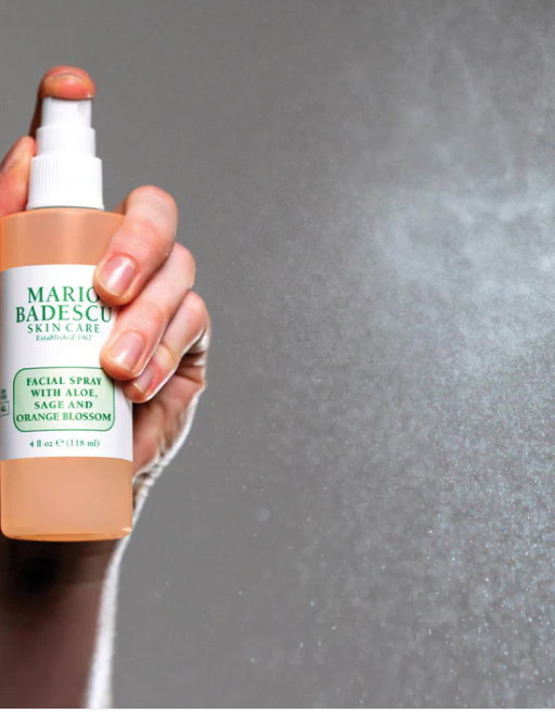 MARIO BADESCU Facial Spray Aloe Sage & Orange Blossom | ماريو باديسكو بخاخ ترطيب البشرة بالالوفيرا و الميرمية و البرتقال