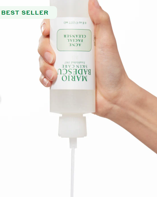 MARIO BADESCU Acne Facial Cleanser - 177ml | ماريو باديسكو غسول الوجه لمحاربة حب الشباب - 177 مل